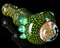 Firekist Anemone Implosion Marble Pipe