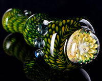 Firekist Snake Skin Airtrap Anemone Marble Pipe