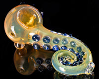 Cobalt Color Changing Fume Tentacle Pipe