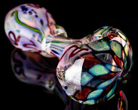 High Noon Stained Glass Fumework Pipe