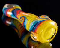 Mitchell Glass Faceted Linework Hitter