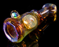 ID Glass Faceted Adventurine Hitter
