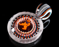 Global Glassworks Dancing Bear Mille Pendant