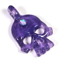 KG Opal Skull Pendant