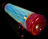 M2K Amber Purple Honeycomb Chillum