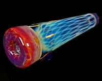 M2K Amber Purple Honeycomb Chillum