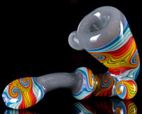 Mitchell Glass Ghost Gray Linework Sherlock