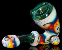 Mitchell Glass Green Stardust Linework Sherlock