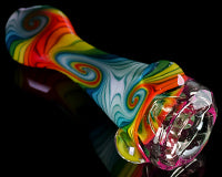 Mitchell Glass Faceted CFL Linework Hitter