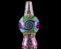 Mitchell Glass XL 24.5mm CFL Linework Bubble Cap