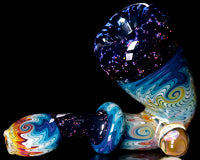 Mitchell Glass Crushed Opal Wig Wag Sherlock