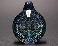 Dichro Aztec Calendar Pendant
