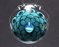 Opal Dot Stacker Pendant #31