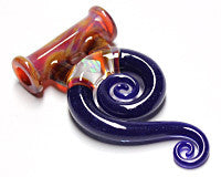 Double Spiral w/ Opal Pendant