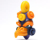 Creep Blasted Totem Bird Pendant