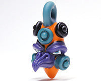 Creep Blasted Totem Bird Pendant