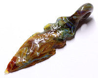 Moonboot Flint Knapped Arrowhead