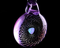Subtl CFL Blurple Dichro & Opal Pendant
