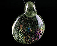 Subtl CFL Medusa Dichro & Opal Pendant