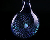 Subtl Stardust Dichro & Opal Pendant