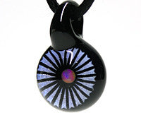 Naf Glass Dichro & Opal Pendant
