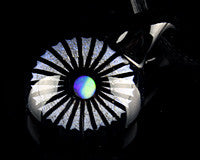 Naf Glass Dichro & Opal Pendant