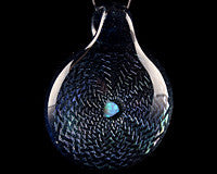 Subtl Stardust Dichro & Opal Pendant