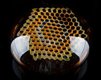 Teurfs 3D Honeycomb Disk Pendant