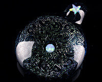 Subtl Stardust Dichro & Opals Pendant