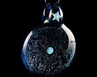 Subtl Stardust Dichro & Opals Pendant