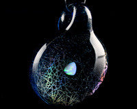 Subtl Stardust Dichro & Opal Pendant