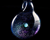 Subtl Stardust Dichro & Opal Pendant