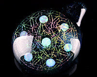 Subtl 7 Opal Dichro Seed of Life Pendant