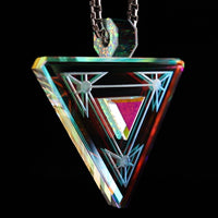 Dichropal Triangle Dichro Infinity Pendant