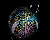Subtl Stardust Dichro & Opal Pendant