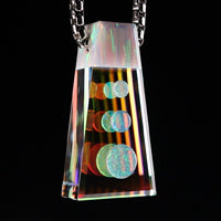 DB Monolith Opal Dichro Infinity Pendant