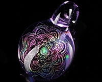 Subtl CFL Gemini Dichro & Opal Pendant