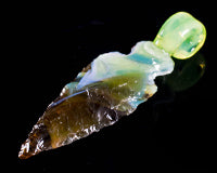 MB Flint Knapped Arrow Head Pendant