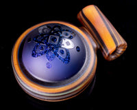 Glassman Blasted Atomic Dichro Woodtech Pendant