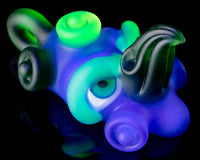 Creep Blasted UV Totem Bird Pendant