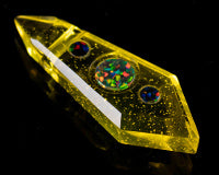 Vinh Winh Faceted CFL Crystal Shifter Pendant