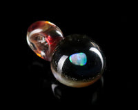 Amber Purple Opal Pendant