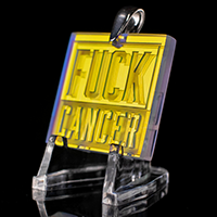 Blasted FCancer Dichroic Refractor Pendant