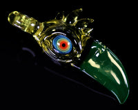 RJ Glass UV Toucan Pendant