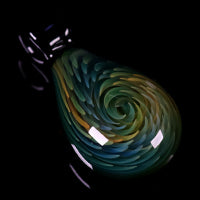 Scoz Glass Tear Drop Fume Implosion Pendant