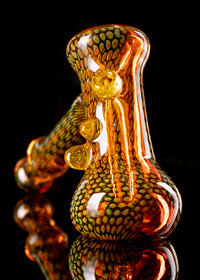 Firekist Snake Skin Bubbler