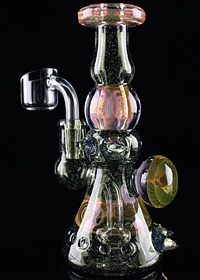 Matt A CFL Blue Medusa Fumework Rig