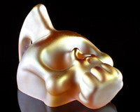 Fume Blasted Mohawk Skull Pendant