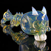 OG Lunar Rays Demon Skull Pipe