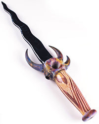 Kravin x Swank Wood Grain Dagger Pipe